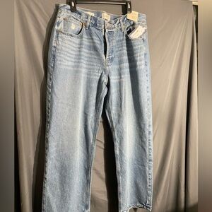 NWT Universal Thread Jeans Size 14S Mid Rise 90s Baggy